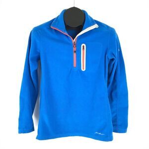 Eddie Bauer First Ascent 1/4-Zip Fleece Pullover Women's Small Sweater Outdoor